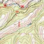 United States Geological Survey Bighorn Peak, NM-CO (1995, 24000-Scale) digital map
