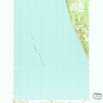 United States Geological Survey Bigsbie Lake, MI (1983, 24000-Scale) digital map
