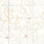 United States Geological Survey Bijou Hills NE, SD (1979, 24000-Scale) digital map