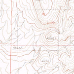 United States Geological Survey Bilk Creek Reservoir, NV (1990, 24000-Scale) digital map