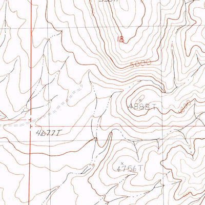 United States Geological Survey Bilk Creek Reservoir, NV (1990, 24000-Scale) digital map