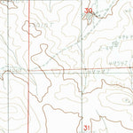 United States Geological Survey Bill SE, WY (1984, 24000-Scale) digital map