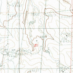 United States Geological Survey Bill SE, WY (1984, 24000-Scale) digital map