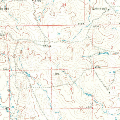 United States Geological Survey Bill, WY (1959, 62500-Scale) digital map