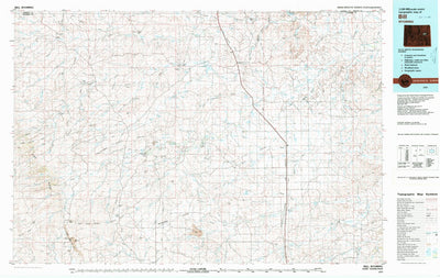 United States Geological Survey Bill, WY (1979, 100000-Scale) digital map