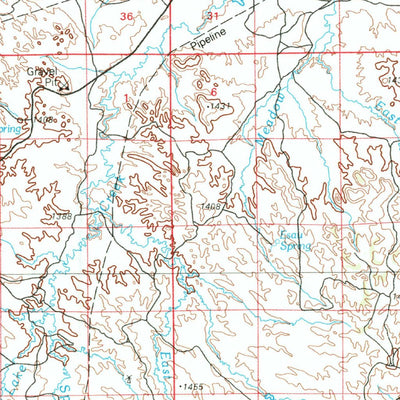 United States Geological Survey Bill, WY (1979, 100000-Scale) digital map