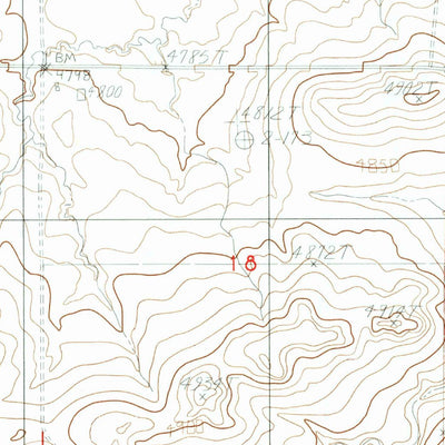 United States Geological Survey Bill, WY (1984, 24000-Scale) digital map