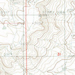 United States Geological Survey Bill, WY (1984, 24000-Scale) digital map
