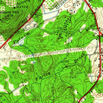 United States Geological Survey Billerica, MA (1950, 24000-Scale) digital map