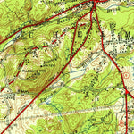 United States Geological Survey Billerica, MA (1950, 31680-Scale) digital map