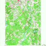 United States Geological Survey Billerica, MA (1965, 24000-Scale) digital map