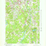 United States Geological Survey Billerica, MA (1965, 25000-Scale) digital map