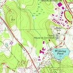United States Geological Survey Billerica, MA (1965, 25000-Scale) digital map