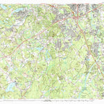 United States Geological Survey Billerica, MA (1987, 25000-Scale) digital map