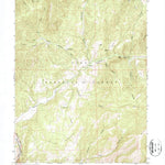 United States Geological Survey Billies Mountain, UT (1967, 24000-Scale) digital map