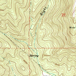United States Geological Survey Billies Mountain, UT (1967, 24000-Scale) digital map