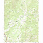 United States Geological Survey Billies Mountain, UT (1994, 24000-Scale) digital map