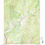 United States Geological Survey Billies Mountain, UT (1998, 24000-Scale) digital map