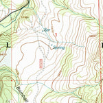 United States Geological Survey Billies Mountain, UT (1998, 24000-Scale) digital map