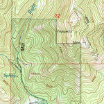 United States Geological Survey Billies Mountain, UT (1998, 24000-Scale) digital map