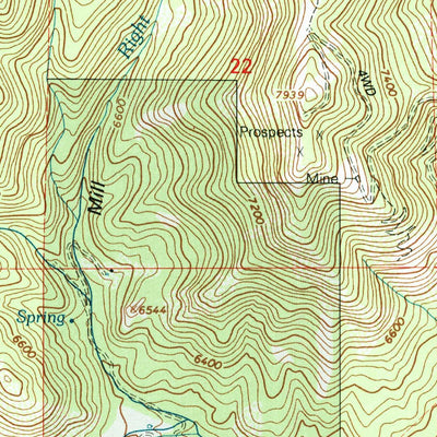 United States Geological Survey Billies Mountain, UT (1998, 24000-Scale) digital map
