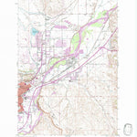 United States Geological Survey Billings East, MT (1956, 24000-Scale) digital map