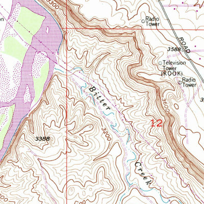 United States Geological Survey Billings East, MT (1956, 24000-Scale) digital map