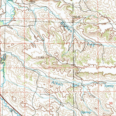 United States Geological Survey Billings, MT (1989, 100000-Scale) digital map