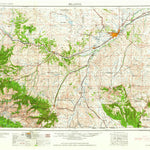 United States Geological Survey Billings, MT-WY (1958, 250000-Scale) digital map