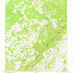 United States Geological Survey Billingsley Gap, TN (1956, 24000-Scale) digital map