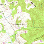 United States Geological Survey Billingsley Gap, TN (1956, 24000-Scale) digital map