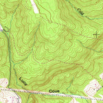 United States Geological Survey Billingsley Gap, TN (1956, 24000-Scale) digital map