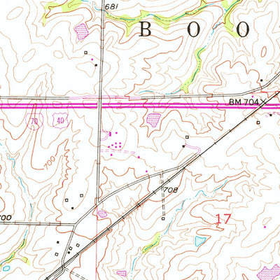 United States Geological Survey Billingsville, MO (1953, 24000-Scale) digital map