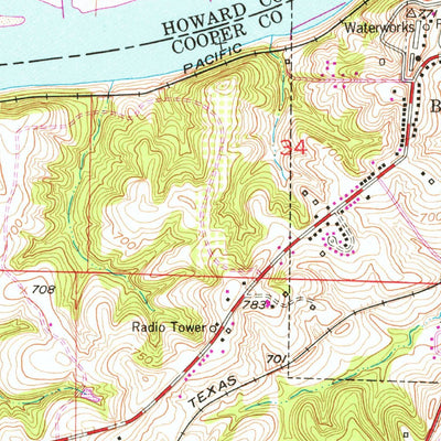 United States Geological Survey Billingsville, MO (1953, 24000-Scale) digital map