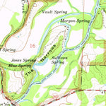 United States Geological Survey Billmore, MO (1966, 24000-Scale) digital map