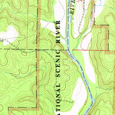 United States Geological Survey Billmore, MO (1966, 24000-Scale) digital map