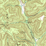 United States Geological Survey Billows, KY (1952, 24000-Scale) digital map