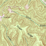 United States Geological Survey Billows, KY (1952, 24000-Scale) digital map