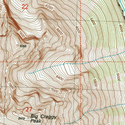United States Geological Survey Billy Goat Mountain, WA (2002, 24000-Scale) digital map