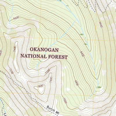 United States Geological Survey Billy Goat Mountain, WA (2020, 24000-Scale) digital map