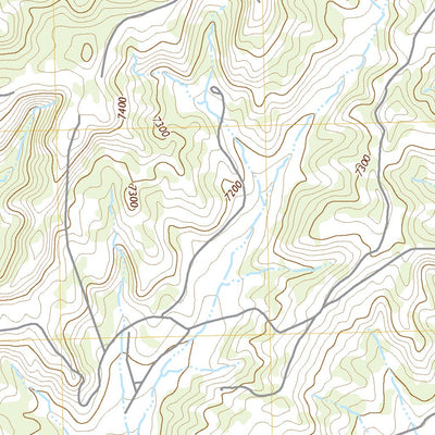 United States Geological Survey Billy Rice Canyon, NM (2020, 24000-Scale) digital map