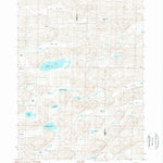 United States Geological Survey Billys Lake, NE (1989, 24000-Scale) digital map