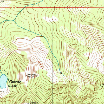 United States Geological Survey Billys Peak, CA (1986, 24000-Scale) digital map