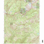 United States Geological Survey Billys Peak, CA (1998, 24000-Scale) digital map