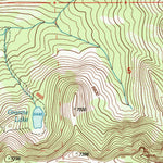 United States Geological Survey Billys Peak, CA (1998, 24000-Scale) digital map