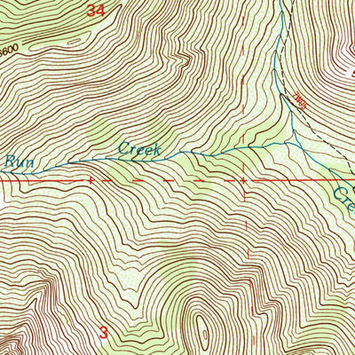 United States Geological Survey Billys Peak, CA (1998, 24000-Scale) digital map