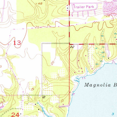 United States Geological Survey Biloxi, MS (1954, 24000-Scale) digital map