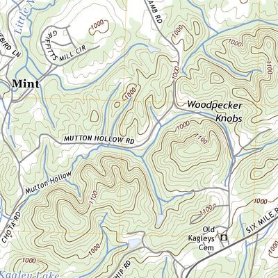 United States Geological Survey Binfield, TN (2022, 24000-Scale) digital map