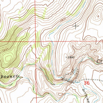 United States Geological Survey Bing, MT (1967, 24000-Scale) digital map