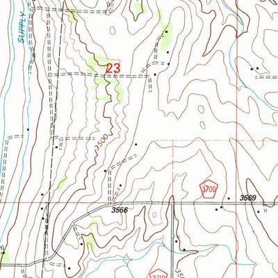 United States Geological Survey Bing, MT (1998, 24000-Scale) digital map